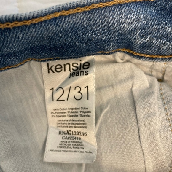 Kensie High Rise Skinny Jeans size 12/31 - Picture 6 of 8